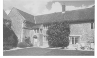 The old Parsonage, on the corner of Tuckers Lane, Ansford. For a time, the home of the Revd James Woodforde.